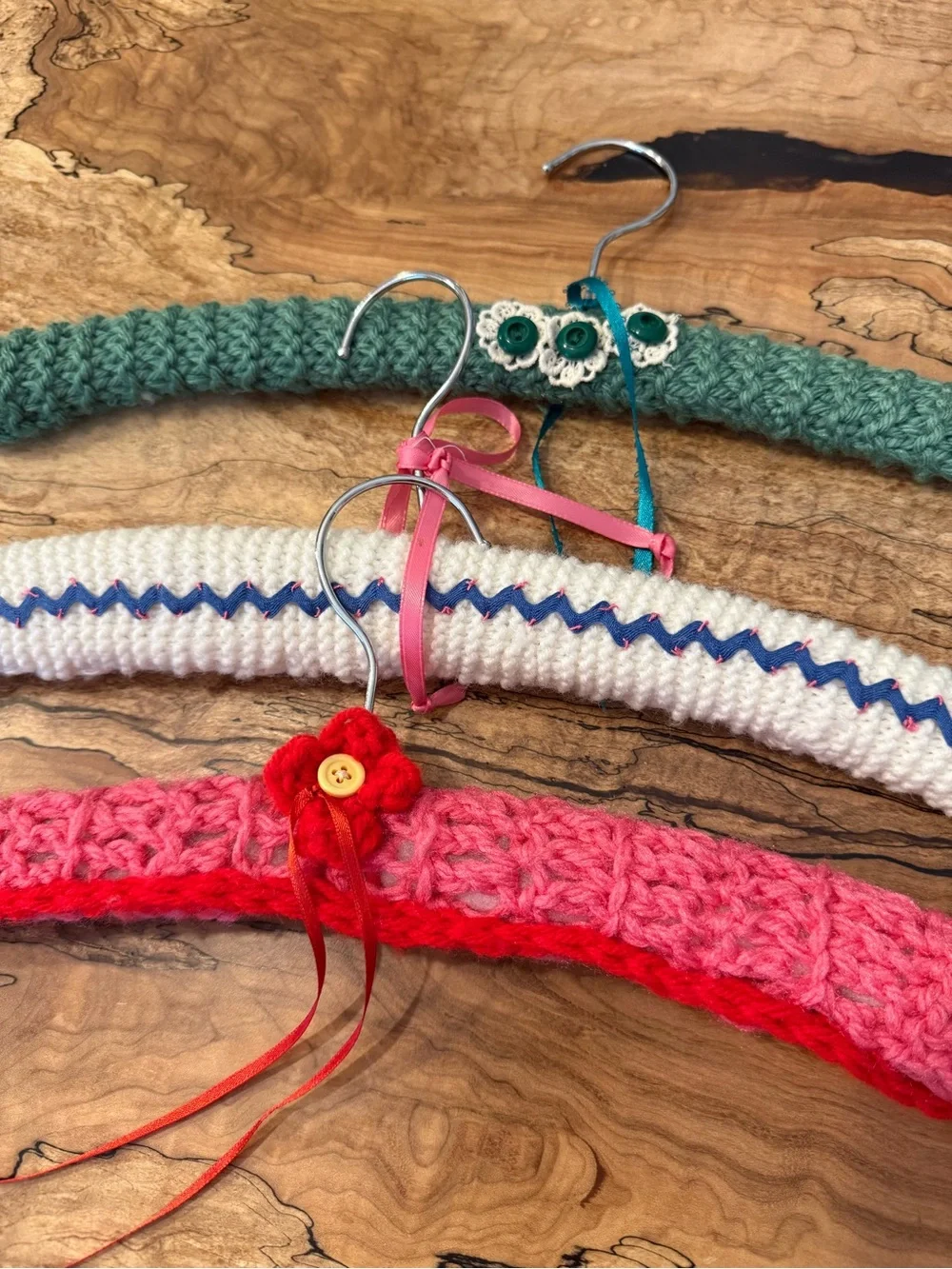 Vintage Crochet Hangers